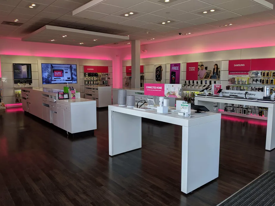 Interior photo of T-Mobile Store at Hwy 65 & 109th Ave NE, Blaine, MN