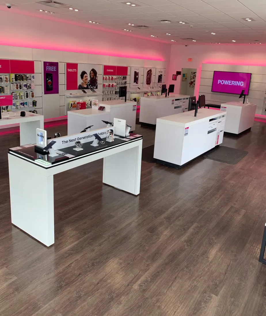 Interior photo of T-Mobile Store at North West Ave & Sparks St, Jackson, MI