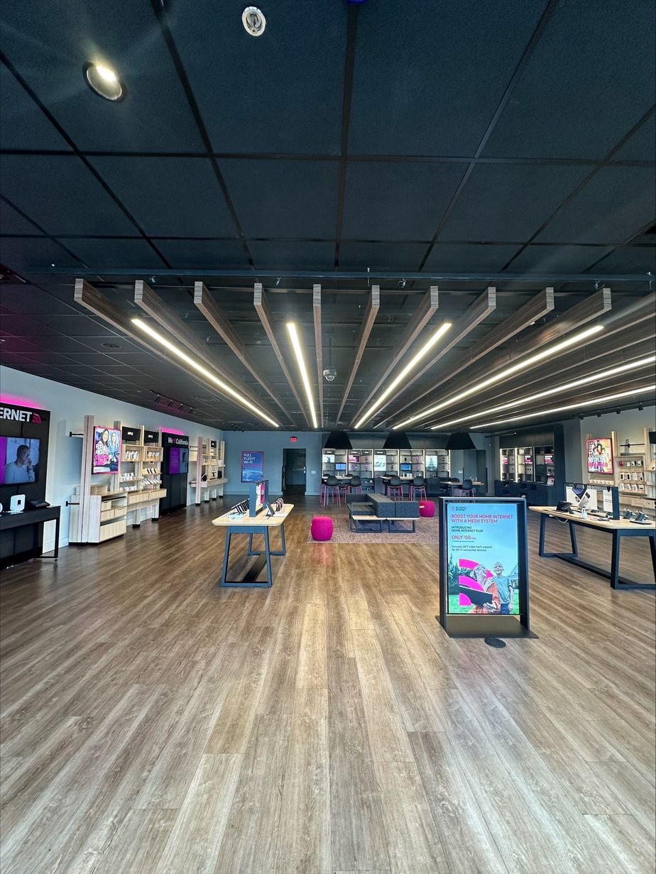 Interior photo of T-Mobile Store at Gilbert & Malvern, Fullerton, CA