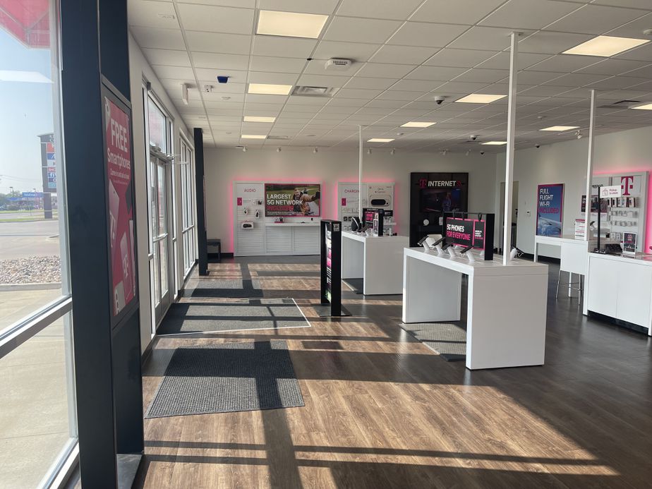 Interior photo of T-Mobile Store at N Baltimore St & Hwy 6, Kirksville, MO