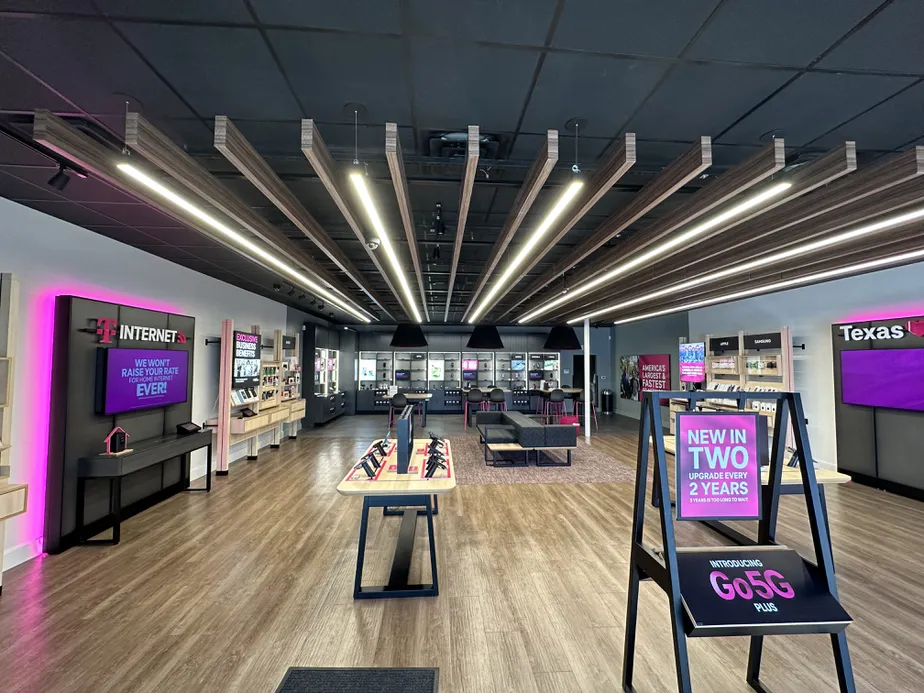 Interior photo of T-Mobile Store at Nacodogches Rd & O'Conner, San Antonio, TX