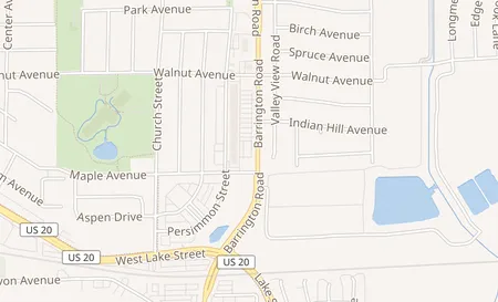 map of 6602 Barrington Rd F Hanover Park, IL 60133