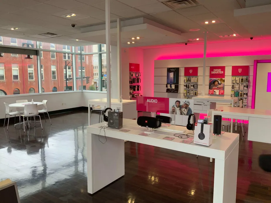 Interior photo of T-Mobile Store at Centre & Highland, Pittsburgh, PA