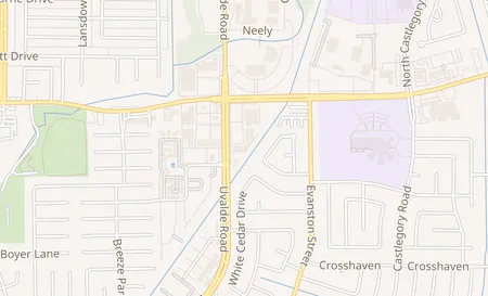 map of 9 Uvalde Road #9 Houston, TX 77015