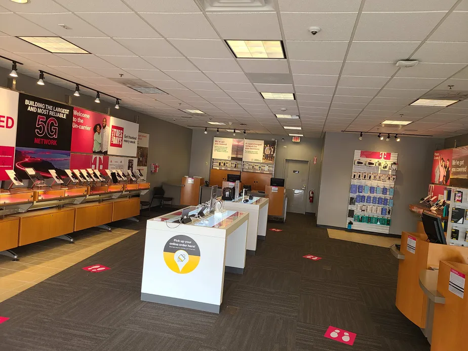 Interior photo of T-Mobile Store at Marketview Dr & N Market St, Champaign, IL