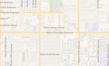 map of 4935 W Glendale Ave Suite 7 Glendale, AZ 85301