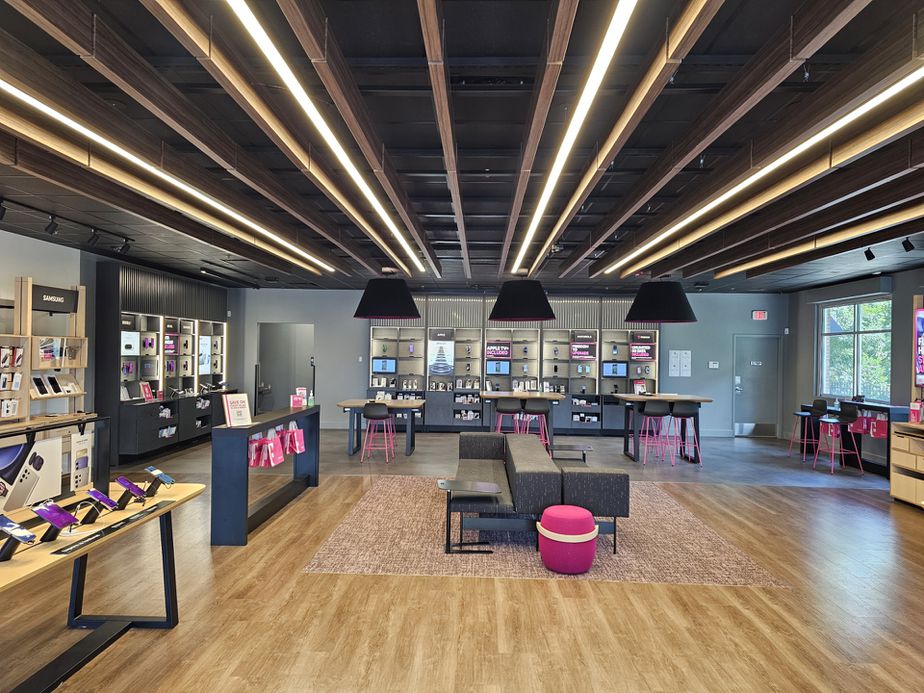 Interior photo of T-Mobile Store at Woodstock Outlets, Woodstock, GA