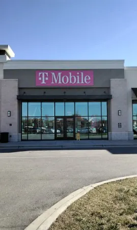  Exterior photo of T-Mobile Store at The Shoppes at Univ Place, Charlotte, NC 