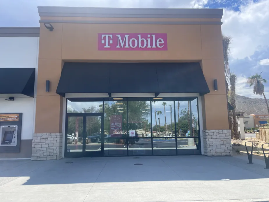  Exterior photo of T-Mobile Store at Hwy 111 & Fred Waring, Palm Desert, CA 