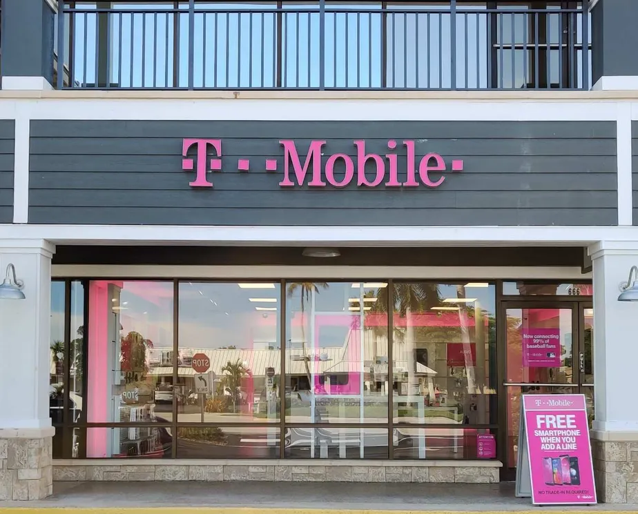 Exterior photo of T-Mobile store at Bald Eagle Dr & N Collier Blvd, Marco Island, FL