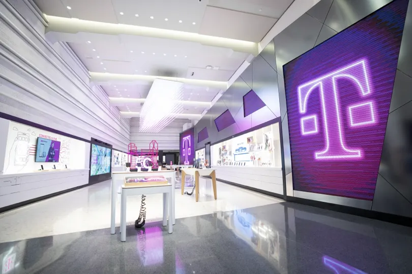 Interior photo of T-Mobile Store at South Beach, Miami Beach, FL
