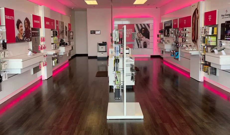 Interior photo of T-Mobile Store at Destination Pkwy & Universal Blvd, Orlando, FL