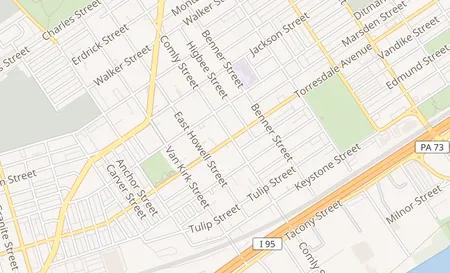 map of 5942 Torresdale Avenue Philadelphia, PA 19135