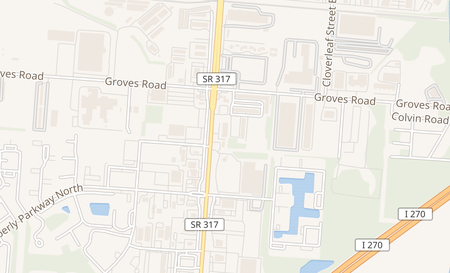 map of 2272 S Hamilton Rd Columbus, OH 43232