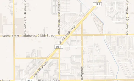 map of 24849 South Dixie Hwy Princeton, FL 33032