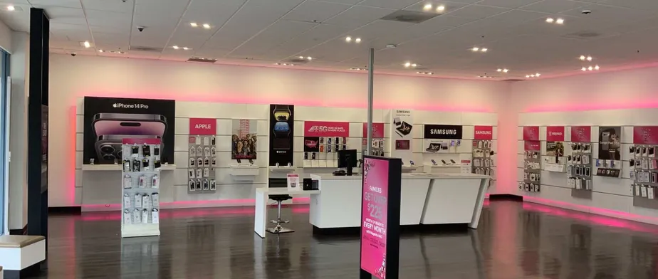 Interior photo of T-Mobile Store at Macdonald & Marina, Richmond, CA