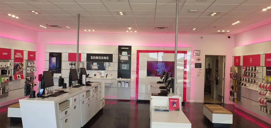 Interior photo of T-Mobile Store at Rhonda & Hwy 5, Anderson, CA