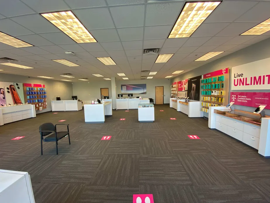 Interior photo of T-Mobile Store at 45th St S & 17th Ave S, Fargo, ND
