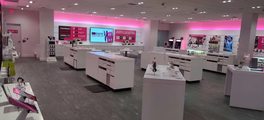 Interior photo of T-Mobile Store at Plaza Las Americas 2, San Juan, PR