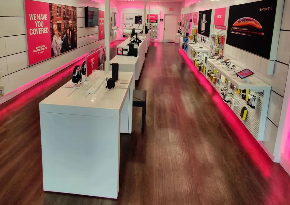 Interior photo of T-Mobile Store at Tazewell Pk & N Broadway St, Knoxville, TN