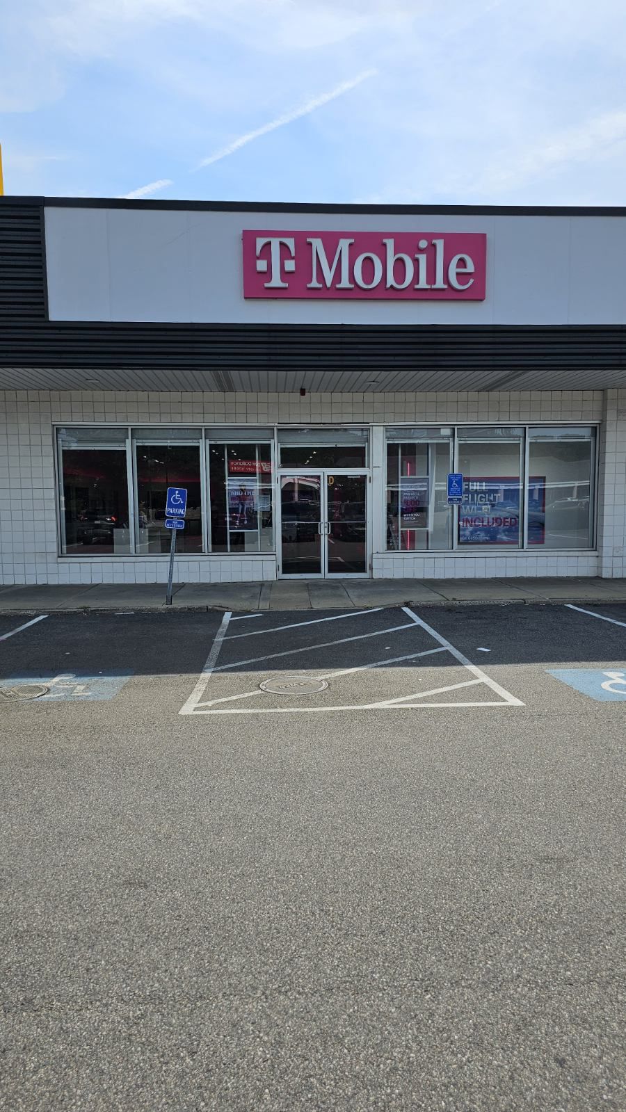 Exterior photo of T-Mobile Store at Stockwell & Harrison, Avon, MA