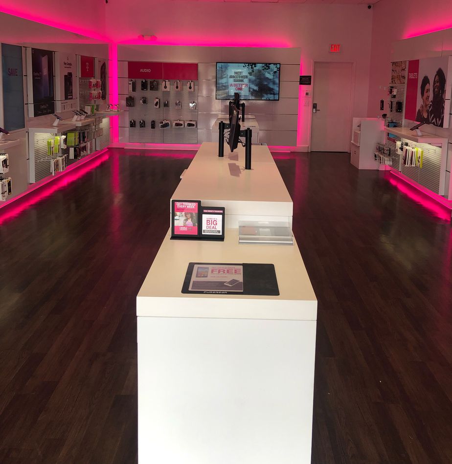 Interior photo of T-Mobile Store at Patterson Place, Durham, NC