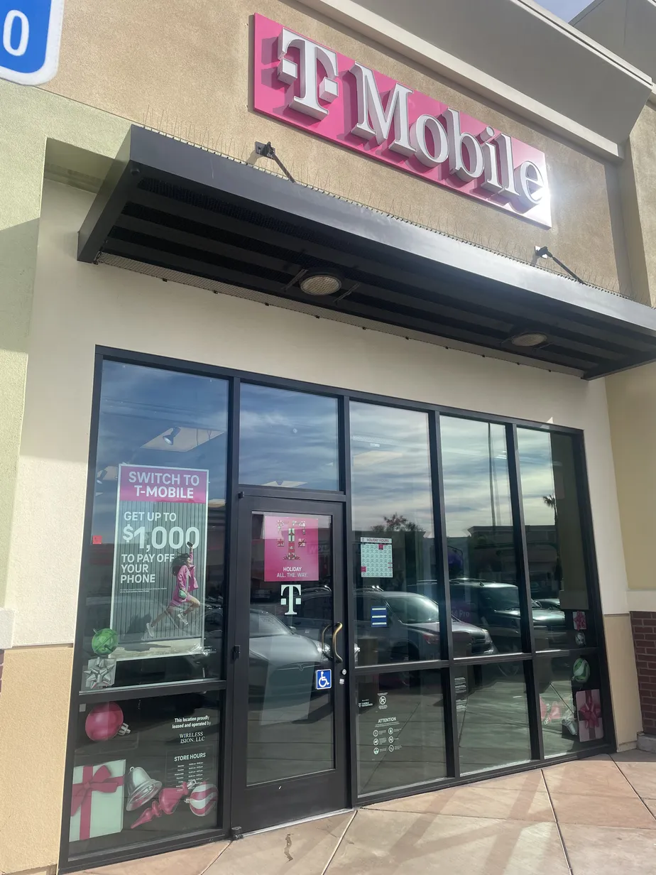 Exterior photo of T-Mobile Store at 91 & Alameda, Compton, CA