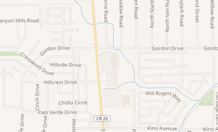 map of 3990 Stockton Hill Rd Kingman, AZ 86409
