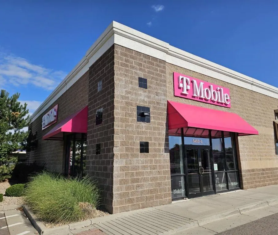 Exterior photo of T-Mobile Store at 55th & Wadsworth, Arvada, CO