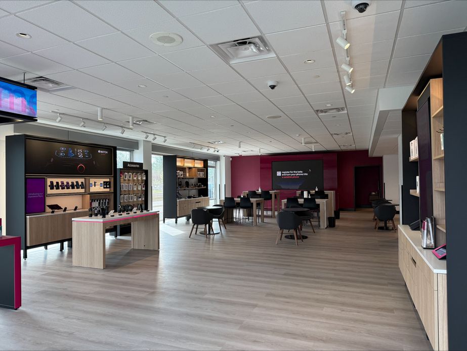 Interior photo of T-Mobile Store at South Bay, Dorchester, MA