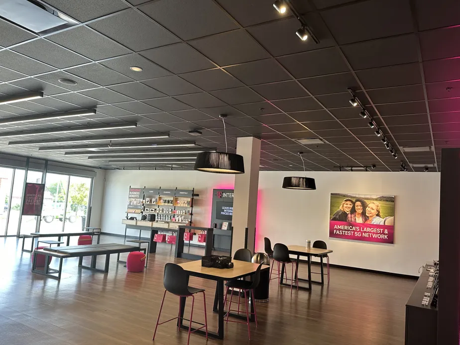 Interior photo of T-Mobile Store at Rand Rd & Old Rand Rd, Lake Zurich, IL