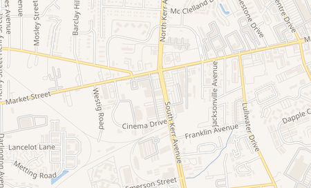 map of 4406 Market St Wilmington, NC 28403