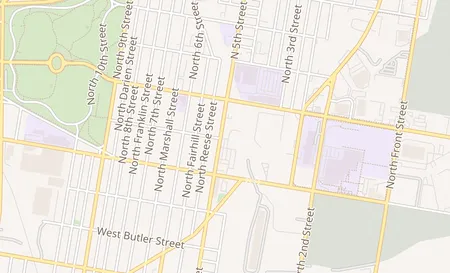 map of 632 W Hunting Park Ave Philadelphia, PA 19140