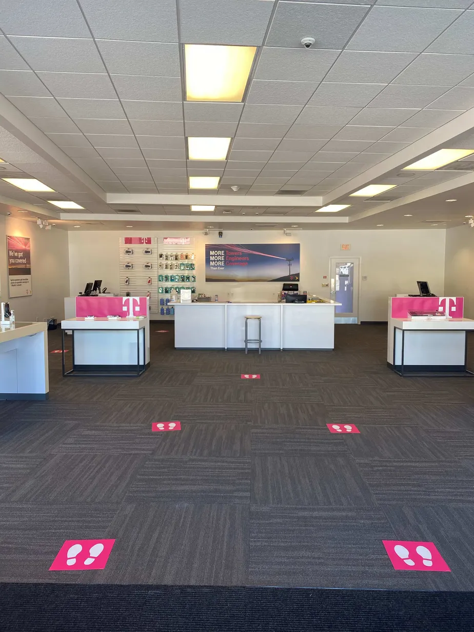 Interior photo of T-Mobile Store at Lorain Rd & Root Rd, North Olmsted, OH