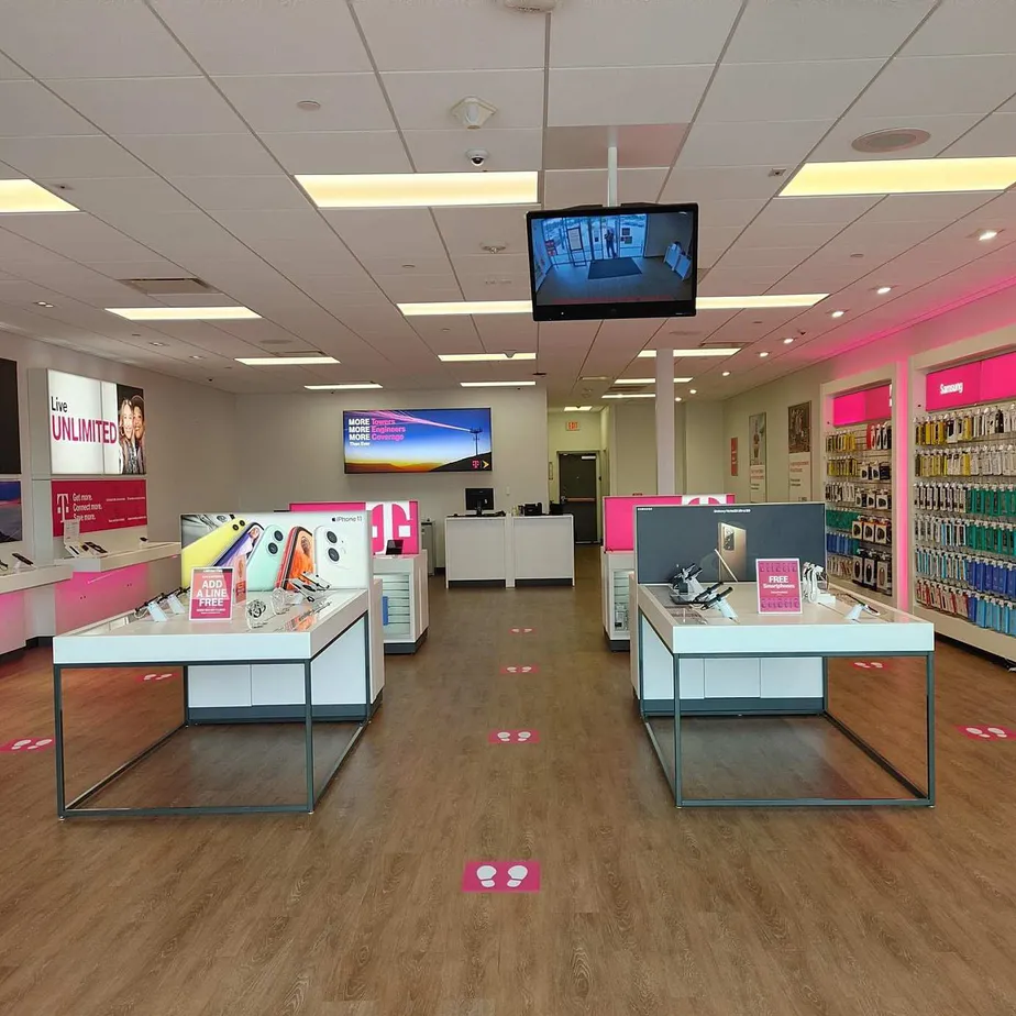 Interior photo of T-Mobile Store at Riley Fuzzel Rd & Hickory Terrace Dr, Spring, TX