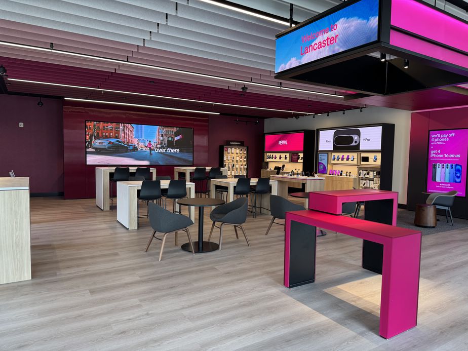 Interior photo of T-Mobile Store at Shoppes at Belmont, Lancaster, PA