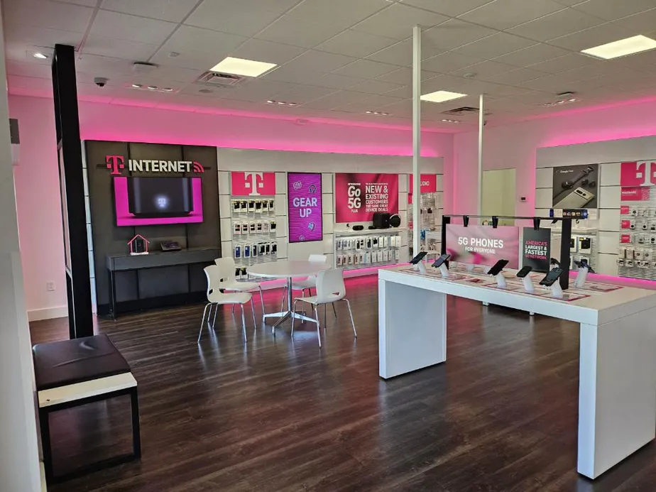 Interior photo of T-Mobile Store at Dixie Hwy at The Waterson, Louisville, KY