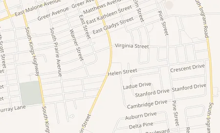 map of 516 S Main St Sikeston, MO 63801