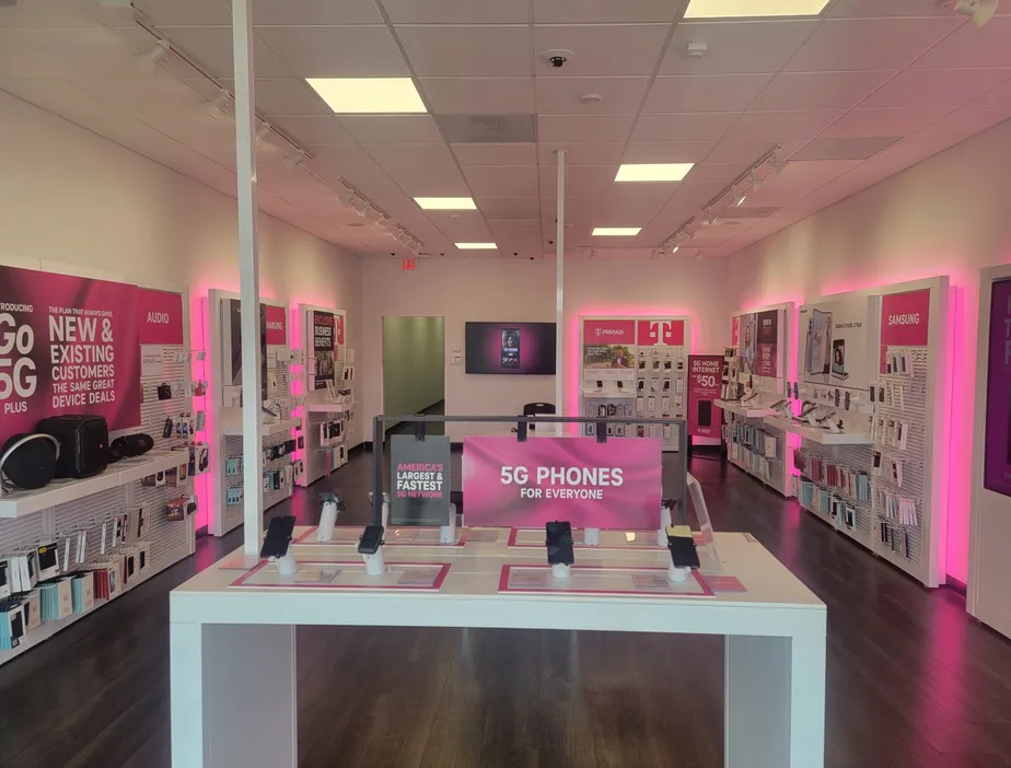 Interior photo of T-Mobile Store at Indian Springs Market Center, Hamilton, OH