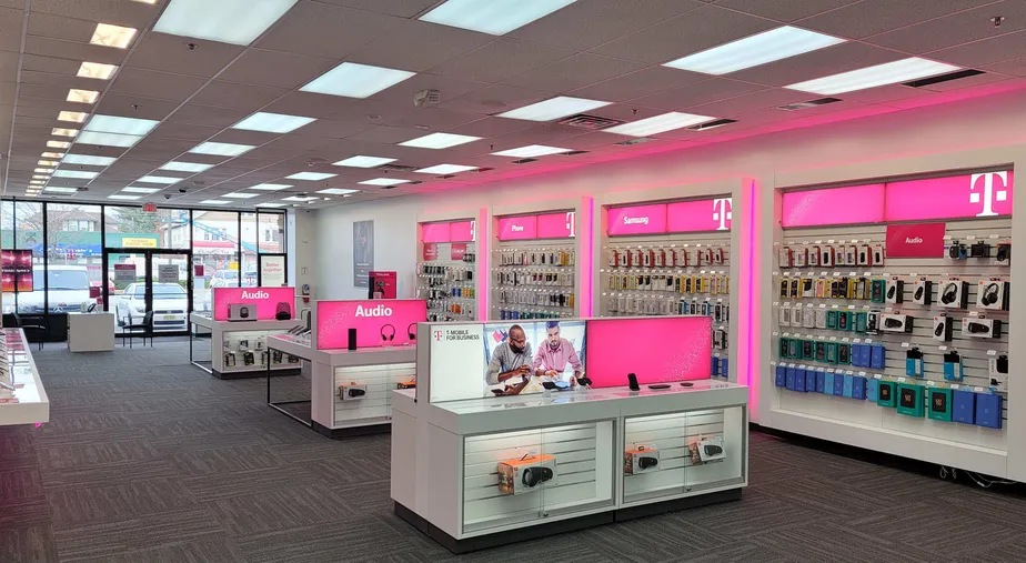 Interior photo of T-Mobile Store at Broadway & Bellevue Ave 2, Elmwood Park, NJ