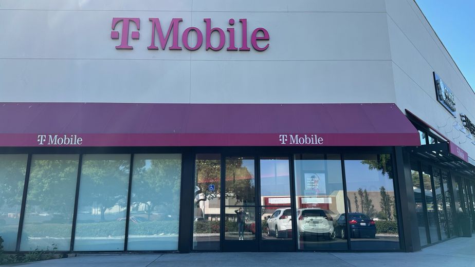 Exterior photo of T-Mobile Store at Albatross Rd & Colima Rd, Rowland Heights, CA
