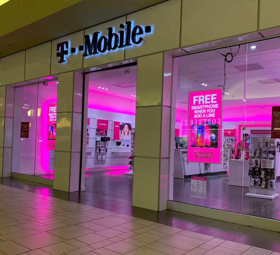 Exterior photo of T-Mobile store at Cielo Vista 6, El Paso, TX