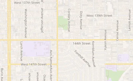 map of 3920 W Rosecrans Ave Hawthorne, CA 90250