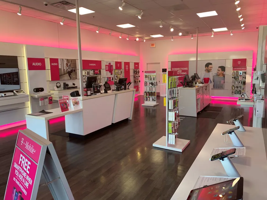 Interior photo of T-Mobile Store at S Harlem Ave & 163rd St, Tinley Park, IL