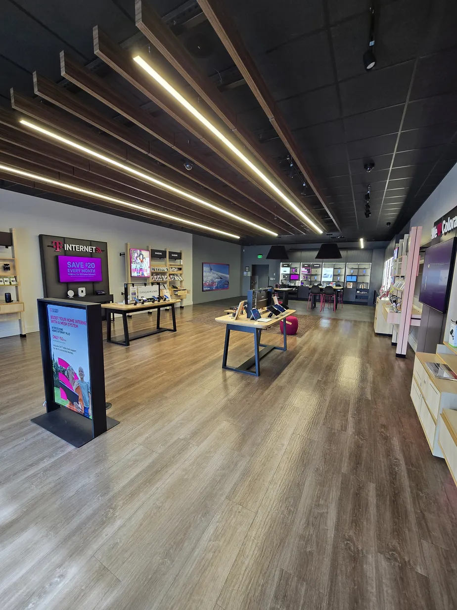  Interior photo of T-Mobile Store at Brentwood Center, Denver, CO 