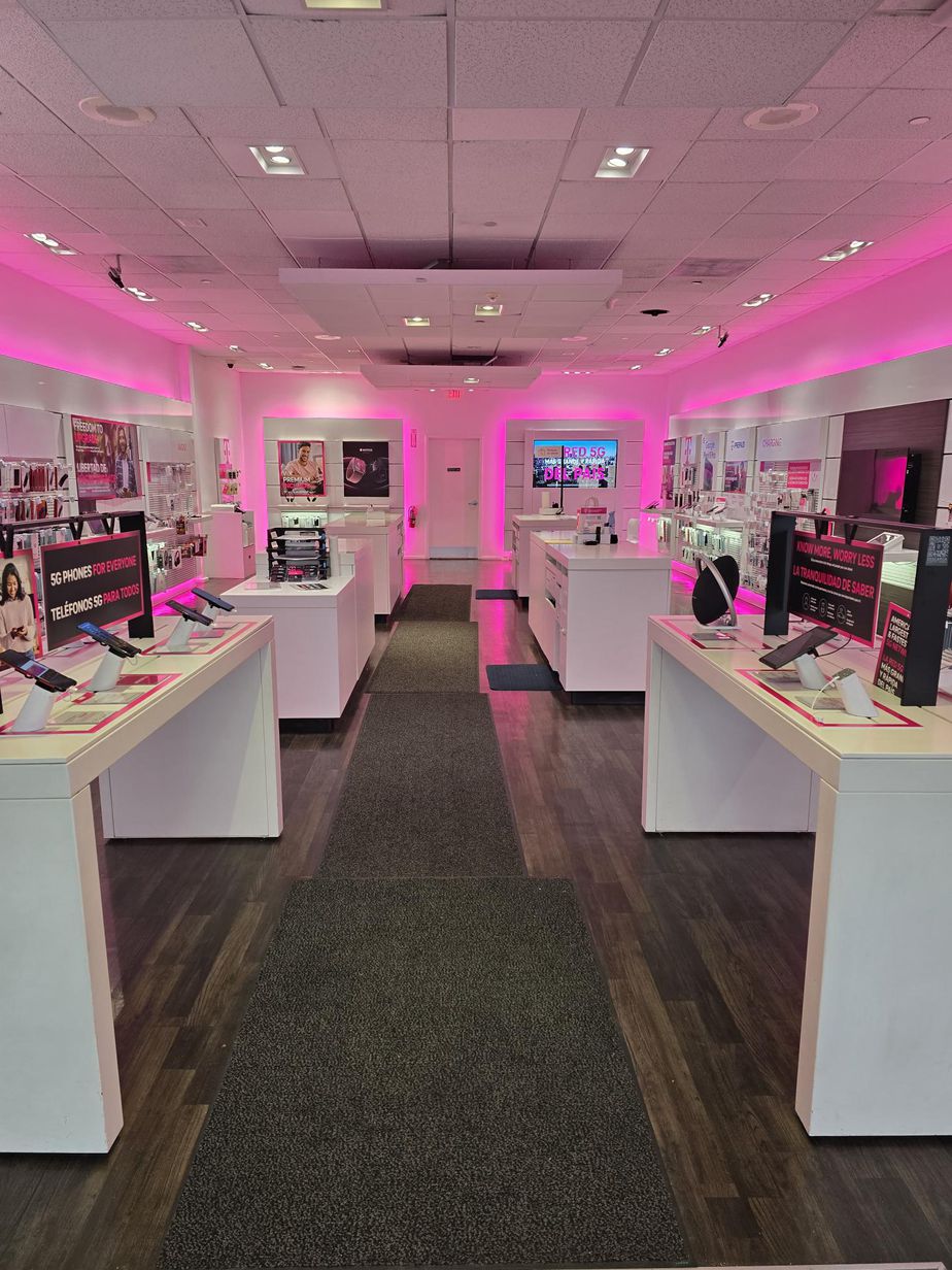 Interior photo of T-Mobile Store at Laurel Lakes Centre, Laurel, MD