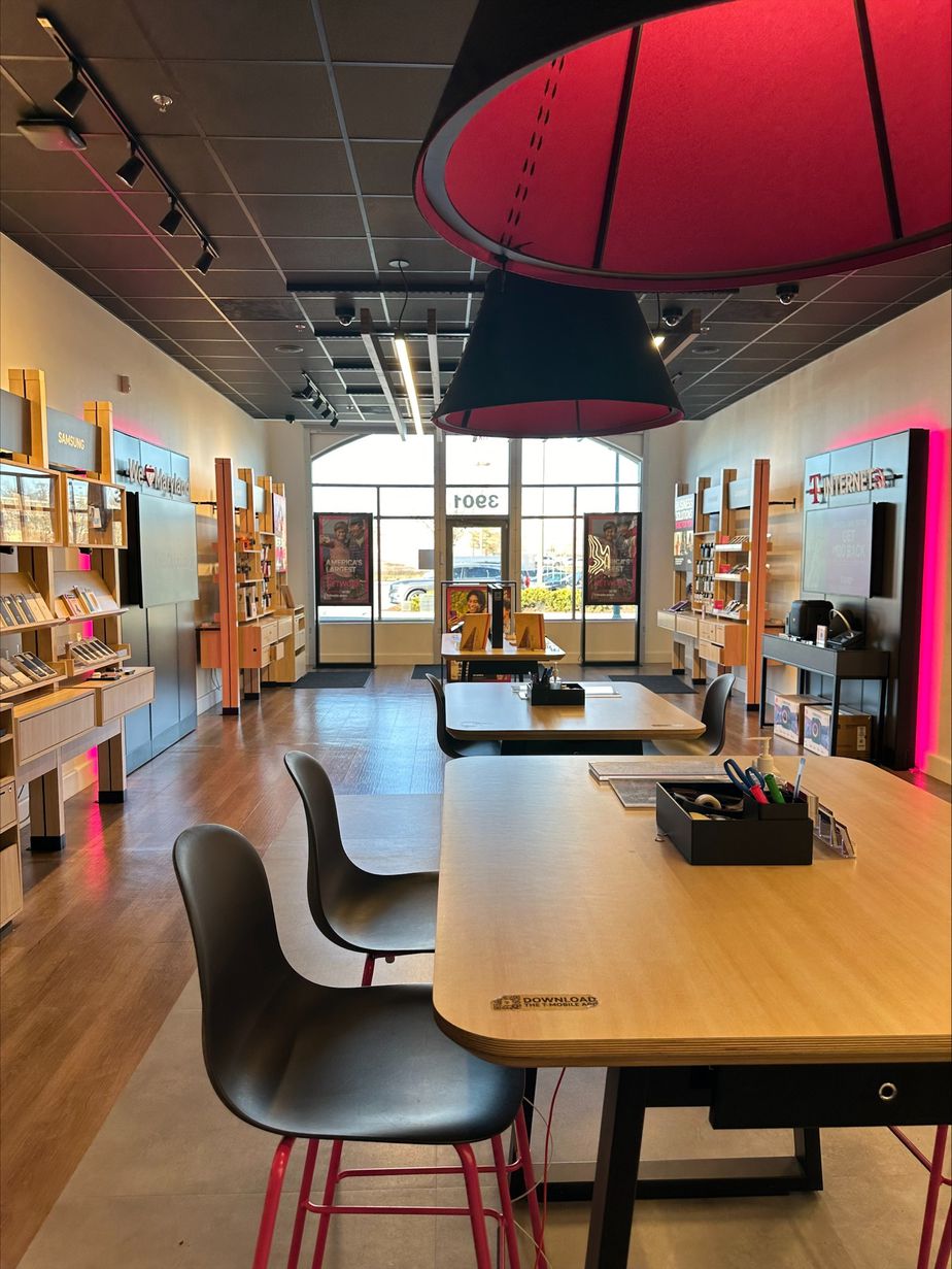 Interior photo of T-Mobile Store at Shoppes at Bowie Town Center, Bowie, MD