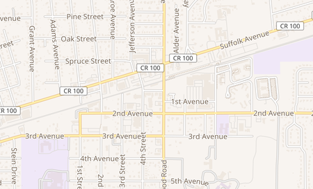 map of 32 1st Avenue Brentwood, NY 11717