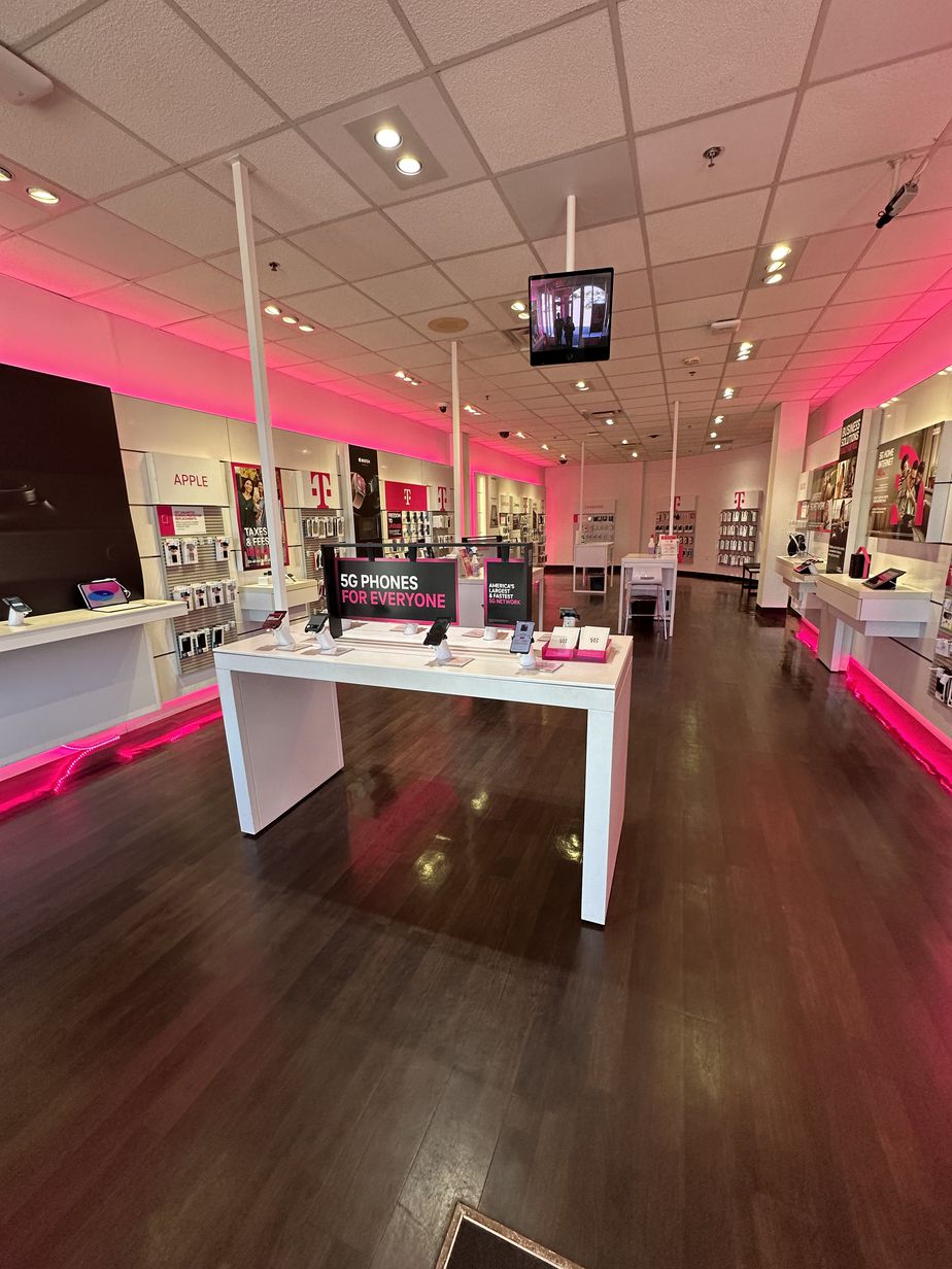 Interior photo of T-Mobile Store at LaGrange Plaza, LaGrange, GA