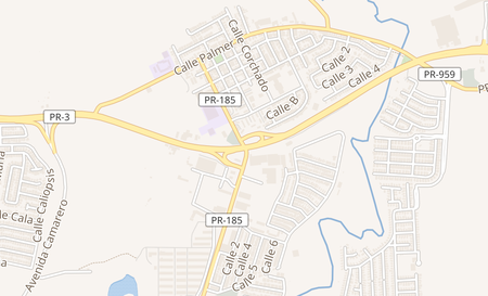 map of Urb. Villas de loiza Calle 1 Bloque D-6 Local 2 Canovanas, PR 00729